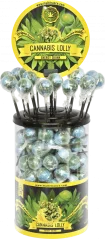Cannabis Energy Skunk Lollies — displeja konteiners (100 konfektes), 1800 g
