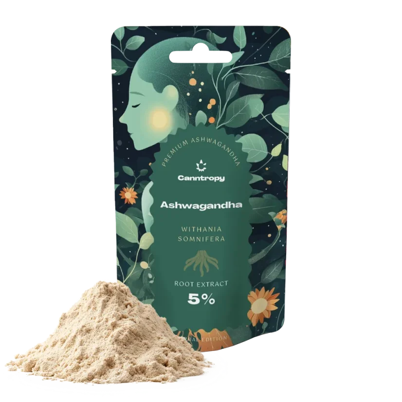 Canntropy Екстракт Асхвагандха (Витханиа сомнифера) 5%, 5 г - 100 г