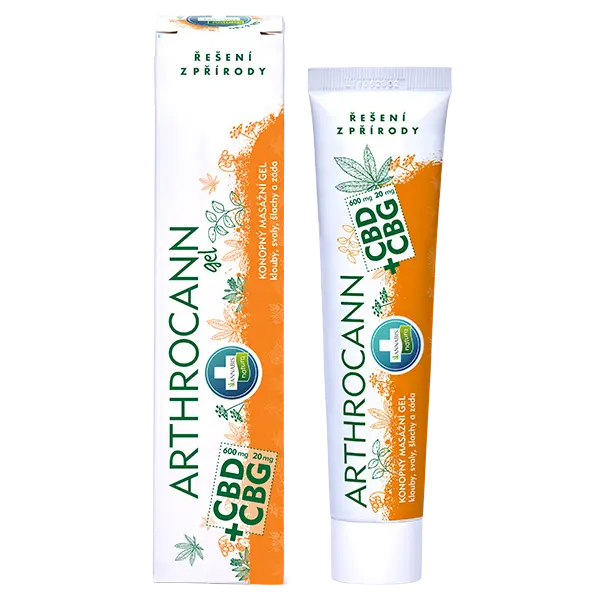 Annabis Activecann гел CBD и CBG, 75 ml