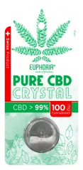 Euphoria Pure CBD Crystal 99.6%, 100 mg