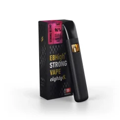 Eighty8 E8High Vape usa e getta Bubblegum, 96% E8High, 1 ml