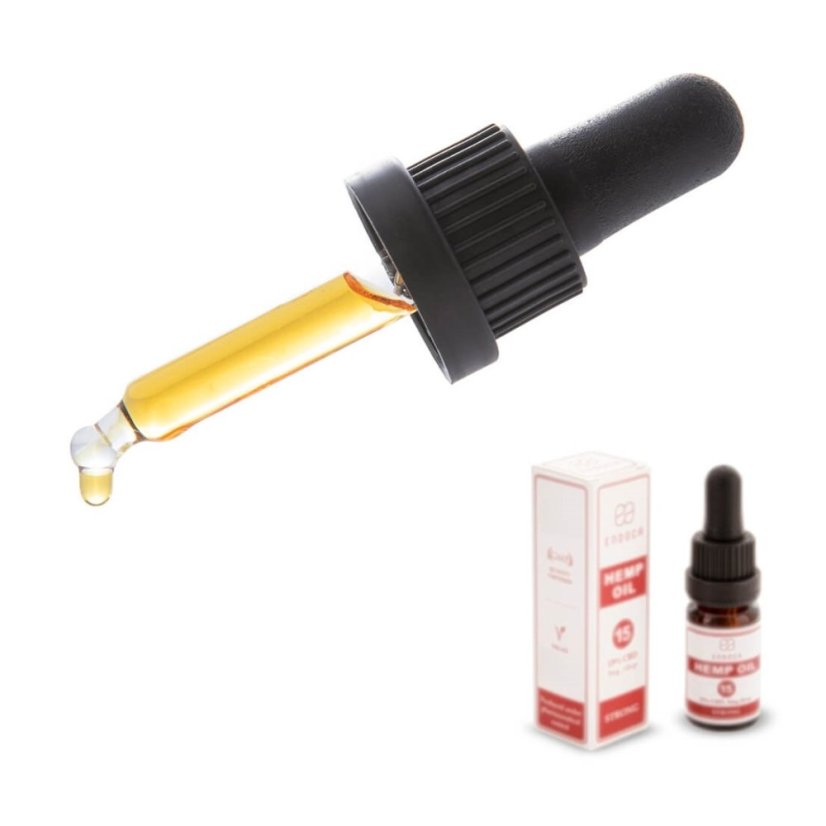 Endoca kaņepju eļļa 1500 mg CBD (15%), 10 ml