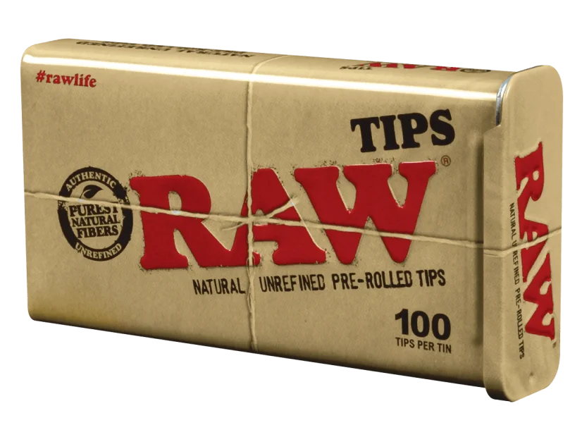RAW Előre csomagolt szűrők (100 db) - DOBOZ, 6 db doboz