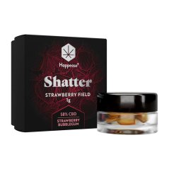 Happease - Extract Strawberry Field Shatter 58% CBD, 1 g