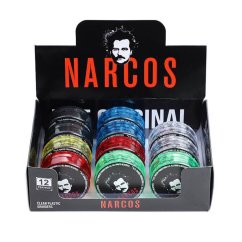 Narcos Брусилице за пластику, 3 дела, кутија за приказ 12 ком