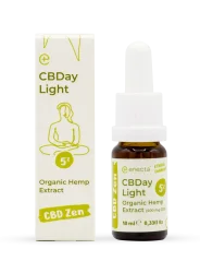 Enecta CBDay Plus Organic Hemp Extract CBD oil 5%, 500 mg, 10 ml