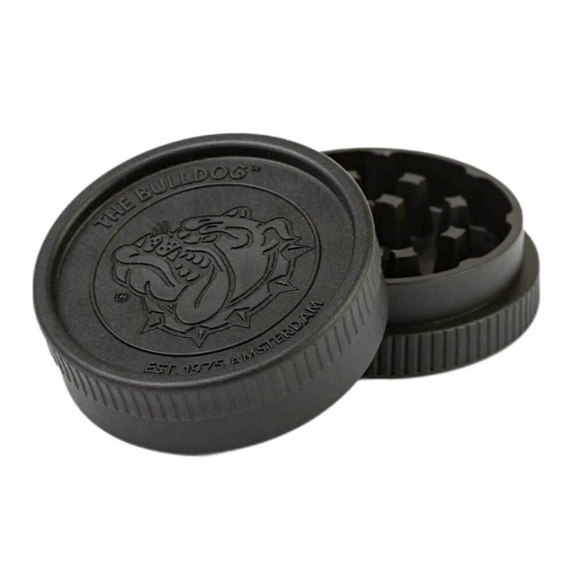 The Bulldog Black Eco Grinder - 2 parts, 24 pcs / display