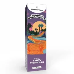 Canntropy THCV Prerolls Orange Creamsicle, THCV 96% kvalitāte, 1,5 g