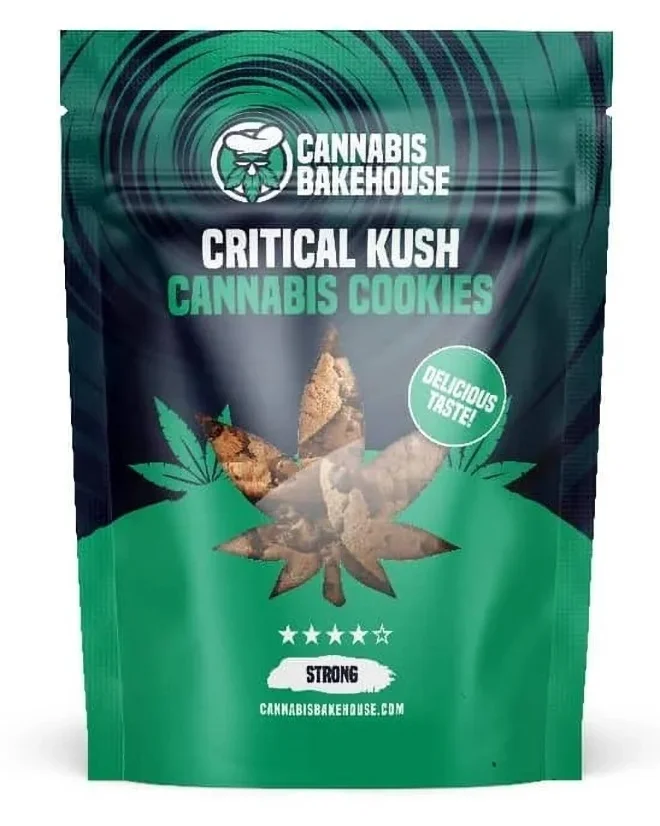 Cannabis Bakehouse Cannabis Cookies Critical Kush, 115 g