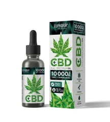 Euphoria pilna spektra CBD eļļa, 30 ml, 10 000 mg