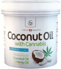 Herbamedicus Coconut oil with hemp 250ml