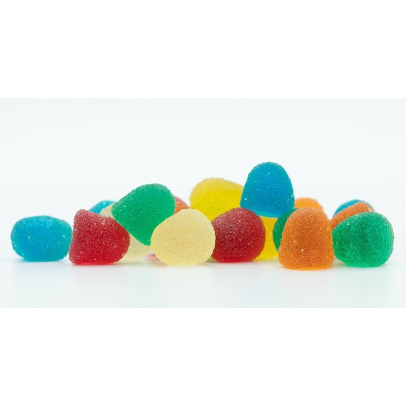 H4CBD Gummies - Mixed Flavours - 25 mg H4CBD/pc, THC 0 %, 500 pcs - 100 000 pcs