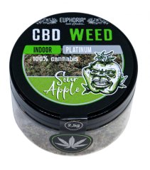 Euphoria CBD Weed Mela Acida, 2,5 g