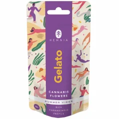 Hemnia CBD Flowers, Gelato - Summer Vibes, 1 g - 5 g