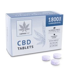 Cannaline Compresse CBD con Bcomplex, 1800 mg CBD, 30 x 60 mg