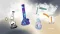 Illustration of various types of bongs and bubblers showcasing their designs and materials.
