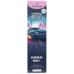 Canntropy CBG9 Disposable Vape Pen NYC Diesel, CBG9 85% kakovost, 1 ml