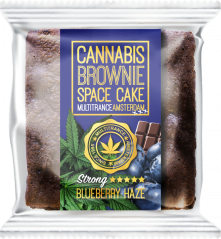 Kaņepju melleņu dūmakas braunijs (spēcīga sativa garša) - kartons (24 iepakojumi), 2400 g