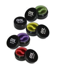 Oil Black Leaf container with silicone interior – 2×5 ml