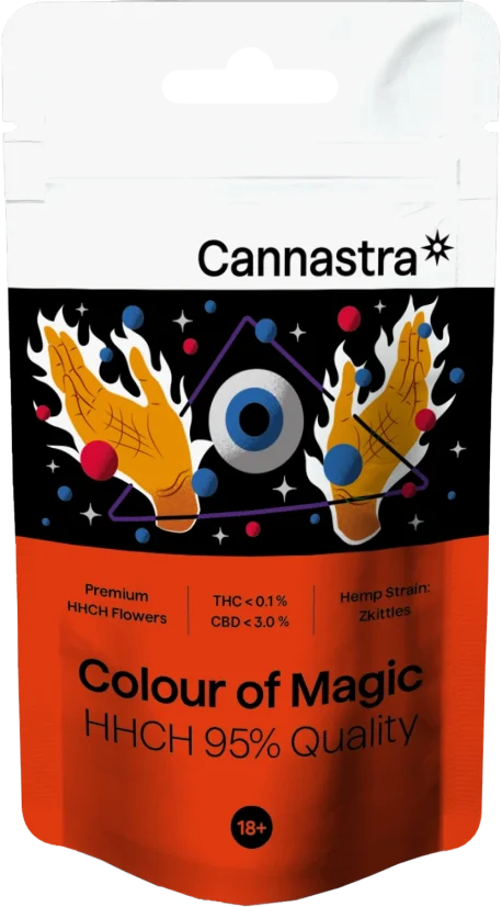 Cannastra HHCH Flower Color of Magic, HHCH 95% kvalitāte, 1g - 100g