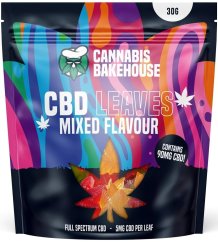 Cannabis Bakehouse - CBD sveķainu lapu maisījums, 18 gab x 5 mg CBD, 30 g