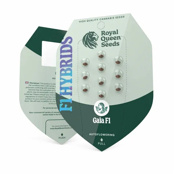 Royal Queen Seeds Kaņepju sēklas Gaia F1 Auto