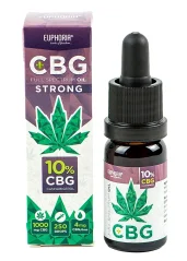 Euphoria CBG:CBD Kaņepju eļļa 12 %, 10 ml, 1000:200 mg