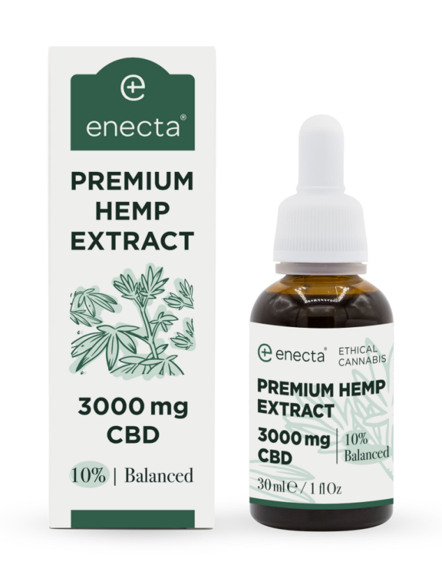 Enecta CBD Oil 10%, 3000 mg, 30 ml