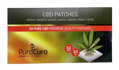 PuroCuro 50mg Hemp CBD Formula obliži, 30 kosov, 1500mg