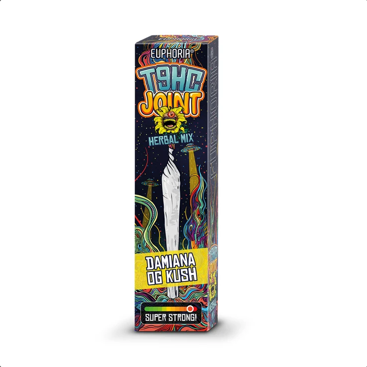 Euphoria T9HC Herbal Mix Damiana OG Kush Aromatic Stick, 1 pc Euphoria T9HC Herbal Mix Damiana OG Kush Aromatic Stick, 1 pc
