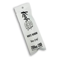 Kush Vape CBD Vape Pen White Widow 2.0, 200 mg CBD - Display Box 10 pcs