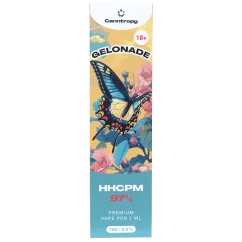 Canntropy HHCPM Vape Pen Gelonade, HHCPM  97% quality, 1 ml