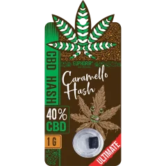 Euphoria CBD Hash Caramello, CBD 40 %, 1 g