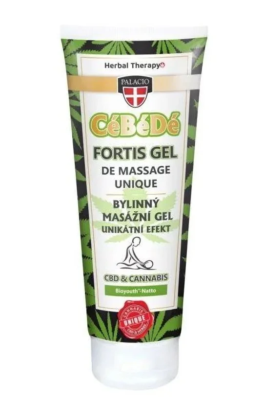 Palacio CéBéDé Fortis unikālais masāžas želeja, 200 ml