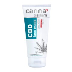 Cannabellum Maschera viso al CBD, 150 ml - Confezione da 25 pezzi, 3750 ml