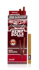 HEMPER Kaņepju Tīteņi King Size Ar Papīra Galu 2gab - Sweet (12 gab/display box)