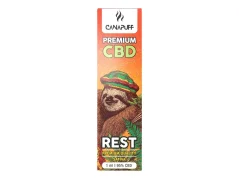 CanaPuff CBD vienreizējās lietošanas Vape Pen REST, CBD 95%, 1ml