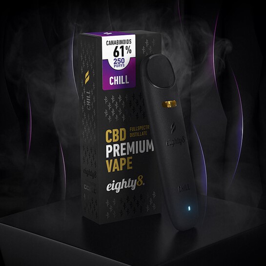 Eighty8 CBD Vape Chill, 61 % CBD, 2 ml