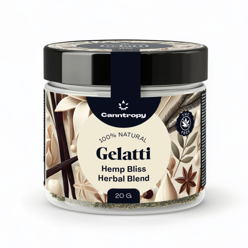Canntropy Kaņepju maisījums, samalti ziedi - Gelatti (20g)