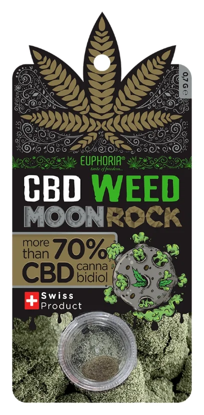 Euphoria 70% CBD Moon Rock, 0,7 grams