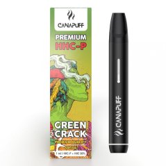 CanaPuff GREEN CRACK 96% HHCP – vienkartinis, 1 ml