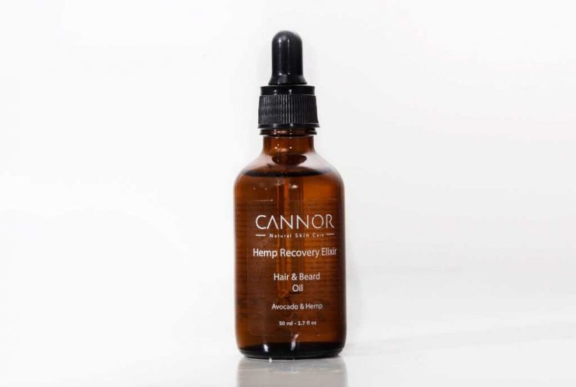Cannor Nourishing and Soothing Elixir – Matu un bārdas eļļa, 50 ml
