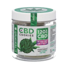 Euphoria CBD Cookies Original, 120 mg CBD, 12 pcs, display