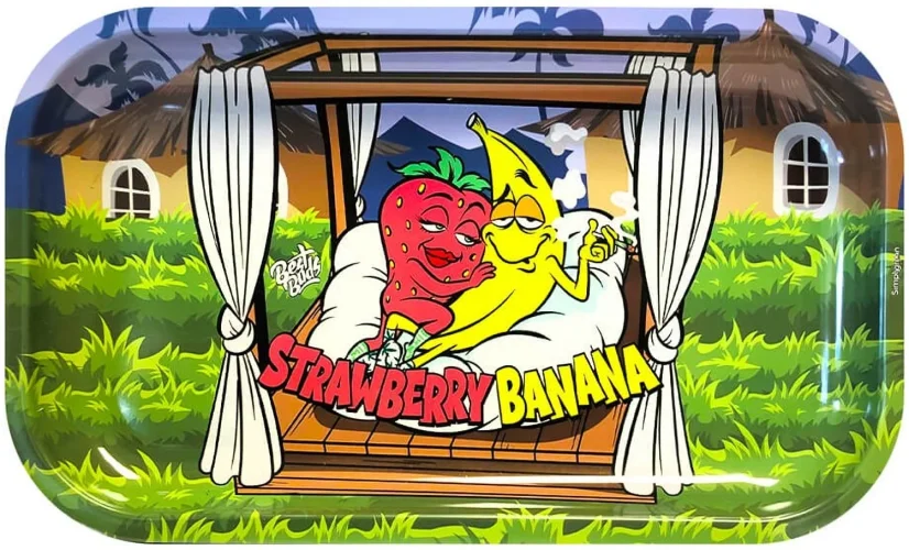 Best Buds Метални плех за мотање јагода банана дугачак, 16к27 цм