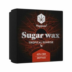 Happease - Extract Tropical Sunrise Sugar Wax, 62% CBD, 1 g