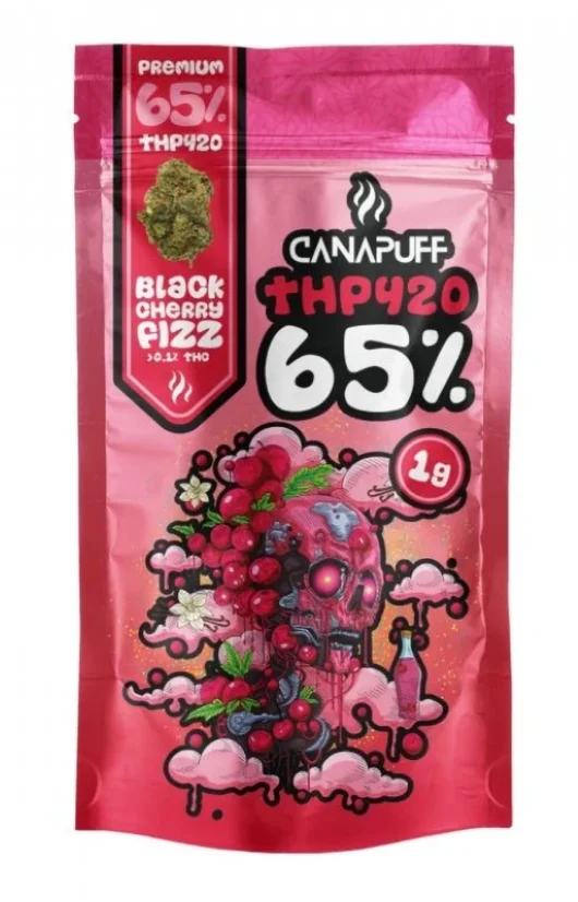 CanaPuff THP420 Flower Black Cherry Fizz, THP420 65 %, 1-5 g