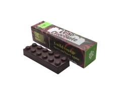 Czech CBD THC Odyssey chocolate lego, 40 mg THC