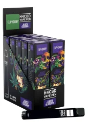 Euphoria H4CBD Disposable Vape Pen Juicy Blueberry, H4CBD 50 %, 2 ml