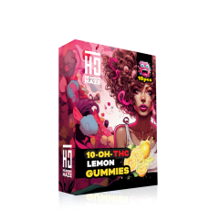 Heavens Haze 10-OH-THC Gummies Lemon, 10 pcs x 40 mg, 400 mg 10-OH-THC