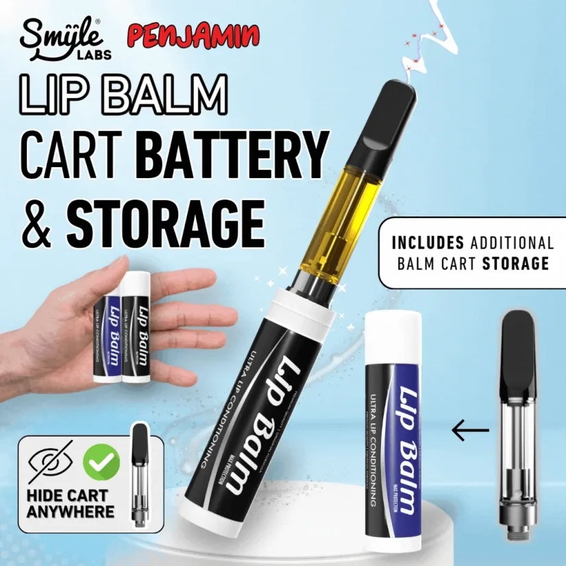 Smyle Labs Lip Balm Cart Pen, Display box 5 pcs